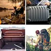 ROTISSERIE Складная нержавеющая сталь BBQ Grill Rack Portable Camping Mini BBQ Grill Bracket Барбекю Аксессуары для барбекю 210724