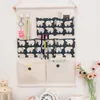 new wall door closet hanging storage bag pockets Over the DoorCloset Organizer Mounted bags for Bedroom Bathroom FWD7311