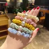 Haaraccessoires koordgom Haar stropdas meisjes elastische haarband ring touw snoepkleur parel hartcirkel stretchy scrunchy gemengde kleur