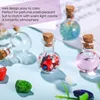 10 pcs en verre miniature bouteille de potion mini flacons en verre en liège mariage bricolage mini-dérive souhaitant des bouteilles de parfum