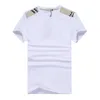 22ss Ontwerpers T-shirt Zomer Europa Parijs Polo's American Stars Mode Heren t-shirts Ster Satijn Katoen Casual t-shirt Dames heren Tees Zwart Wit M-3XL #8569551 T-shirt