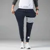 2020 New Cotton Hip Hop Men's Streetwear Pants Fashion Pencil Ankle-length Drawstring Trousers for Casual Joggers