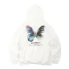 Aelfric Eden Harajuku Butterfly Hoodie Swatshirt 남성 컬러 나비 힙합 Streetwear Hoodie Fleece 겨울 가을 까만 201103