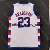 2020 Depaul Blue Blue Jersey Jersey Basketball NCAA College 23 Bradshaw Blanc Toute cousue et broderie Taille S-3XL