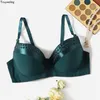 Trufeeling Damska Brasy B C Kilka Push Up Bras Dostosuj paski 3/4 Cup Seksowna Bralette Fiszbe Support Gahter Bielizna 75B-110D BRA 211217