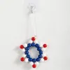 Kleurrijke Ster Houten Bead Hanger 11 Kleuren Star Shaped Hanging Ornament Woondecoratie Party Gunsten RRB13532