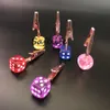 Dice Pattern Tabak Roken Clip Sigaret Blunt Roach ATM-kaart Houders Hand Rack Ceens Nail Grippers voor Fashion Wome