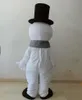 Halloween mignon bonhomme de neige mascotte Costume haute qualité personnaliser dessin animé en peluche Anime thème personnage taille adulte carnaval de noël tenue de fête en plein air