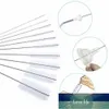 10pcs Set Fish Tank Pipe Cleaning Brush Stainless Steel Feeding Baby Bottle Suction Glass Spiral Hair Straw Brushes