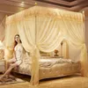 Elegante Dossel Mosquito Net para cama de casal Mosquito Repellent Tent Inseto Rejeitar Cadeira Cama Cama de Cama 210316
