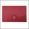 Cards Event Festive Party Supplies Home & Gardensmall Greeting Name Card Envelope Stam Snowflake Pearlescent Paper Mini Envelopes Fast Hwf70