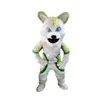 Performance Husky Wolf Plush Mascot Costumes Halloween Fancy Party Dress Cartoon Character Carnival Xmas Easter Advertising Birthday Party Costume Outfit