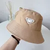 Дизайнерская шапка классическая буквенная печать женская рыбацкая ведро Шляпы летние солнечные бейсболки четыре цвета