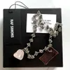 21SS Modeschmuck RAF Simons Hohe Qualität Natürlicher Kristall Anhänger Thorn Halskette Collarbone Kette Personalisierte Männer und Frauen Armband Urlaub Geschenk