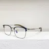 Okulary optyczne dla mężczyzn kobiet w stylu retro 6013 antybymowe światło soczewki kwadratowa płyta pełna rama z pudełkiem