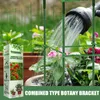 Fret gratuit YEGBONG OEM ODM Garden Supplies Le support de fleurs de vigne grimpante peut être superposé et combiné pour connecter le support de jardinage de jardin rose en pot à la maison