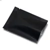 200ピー/ロットオープントップ4色のアルミホイルヒートシールフードの真空パッケージバッグ包装フラットマイラーパック袋の太陽の質量