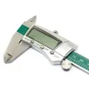 Digital Exibir caliper de aço inoxidável 0-150mm 0.01mm fração de alta precisão / mm / polegada LCD Eletrônico Eletrônico Vernier Medição 210810