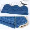 Caps & Hats 4Pcs Baby Knitted Hat Born Boy Girl Winter Cap Adjustable Wholesale High Quality Infant Set Kids Clothes Accessories