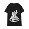 2021 Mens Moda T Camiseta Designers Homen S Roupa Preto Branco T-shirt Manga Curta 625 Mulheres Casuais Hip Hop Streetwear T-shirt