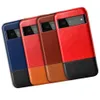 Moda PU Skóra Dual Color Case dla Google Pixel 4 XL 4A 5XL 6 PRO