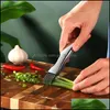 Fruit & Vegetable Tools Kitchen Kitchen, Dining Bar Home Garden Green Onion Knife Cutter Graters Tool Mti Chopper Sharp Stainless Shredded C
