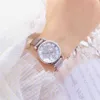 Aimant Boucle Femmes Montres De Luxe Marque De Mode Robe Dames Montres Diamant Quartz Simple Femmes Montre-Bracelet Pour Les Femmes 210527