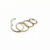 10 sztuk / partia 316L Steel Chirurgiczny Bezszwowe Zawiasowe Segment Ring Click Kartacz Kartilaga Nosa Hoop Septum Shine CZ