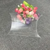 Gift Wrap 2.5*6.5*13.5cm 50pcs Style Clear PVC Pillow Box Packaging Wedding Favor /Bridal Candy Boxes Party Supplies Souvenir1