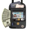 Vattentät multifunktionellt passkort Neck väska Barnmynt Väska Wallets Messenger Förvaringspassar Solid Färger Biljettskyddskåpa One-Shoulder Pack GG8X7DD