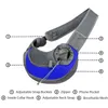 Переноска для домашних животных Комфортная переноска для путешествий на открытом воздухе Дышащая сумка-слинг для собак Портативная регулируемая сетчатая сумка-оксфорд на одно плечо 6416657