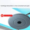 Popular Magic Floor Mop 360 Spinning Bucket Microfiber Spin Universal Washing Mop Machine Mopping Floor Bathroom Cleaning Tool 210317