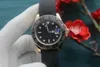 Mans İzle İş Tarzı 40mm Gri Dial Otomatik Mekanik Hardlex Cam Klasik Model Katlanır Toka Toka Saati 170