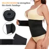 Women's Shapers Waist Trainer Body Shaper Belt Size Tummy Wrap Resistance Bands Women Men Sweat Slimming Wraps Weight Lo253f