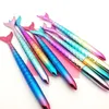 Mode Kawaii coloré sirène stylos étudiant écriture cadeau nouveauté sirène stylo à bille papeterie école fournitures de bureau RRD11935