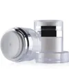 Acrylic Airless Jar Vacuum Cream Bottle 15g 30g 50g Refillable Jars Pump Bottles Sample Container