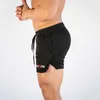 Marka Summer Fitness Spodenki Mężczyźni Mesh Oddychająca Plaża Elastyczne Szybkie Suche Krótkie spodnie Cienkie Siłownie Trening Joggers Mężczyzna 210713