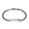 Bracelet en argent Sterling S925 pour hommes femmes bijoux de luxe de haute qualité Style rétro cadeaux de noël tendance 2021