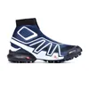 2023 New Snowcross Cs Trail 겨울 스노우 부츠 화이트 블랙 볼트 블루 레드 양말 Chaussures Mens Trainers Boot Shoes 40-46 High Qualit