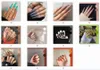 Quality 23 colors Fashion 24Pcs/Set False Nail Tips Matte Full Cover Long Ballet Fake Nails With Glue NailArt French Manicure Tools