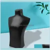 Packaging & Jewelryhigh-End Resin Model Portrait Neck Necklace Stand Jewelry Display Storage Props Pouches, Bags Drop Delivery 2021 Pcjyz