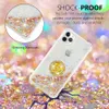 Dla Samsung S21 Ultra S20 Plus A20 Glitter Ring Case Quicksand TPU Ciecz Odporna na wstrząsy Okładka iPhone 12 11 Pro Max XR