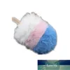 Fur Pom Pom Cream Keychain Keyring Holder Cover Women Bag Charms Ornaments Pendant Jewelry Accessories Factory price expert design Quality Latest Style Original