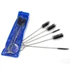 5pcs/Set To Brush Water Pipes Of Cleaning Brushes Glass Tube Cleaning Tools For Smoking Accessories