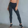 Ogilvy Mather Women Fitness Leggings Vita alta Leggins Soild Mesh Patchwork Inserto gotico Design Pantaloni sexy 211108