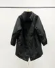 Femme's Down Parkas Black Warm Coat Design Libre à manches à manches longues à la manches célibataires automne hiver hiver féminin féminin vestes 2021