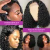 Lace Wigs Brazilian Deep Wave Bob Pre Plucked Baby Hair Human Water Curly Short 13x4 Front Wig For Black Women