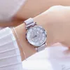 Femmes montres marque de luxe Simple robe dames montres-bracelets en acier inoxydable aimant boucle Montre femmes Montre Femme 210527