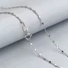 white gold beaded chain