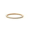 Women039s Biżuter Micro Pave CZ Crystal Crystal Wedding Połącz Eternity Pierścień Moda 10 mm Rose Gold Anniversary Band Q076542472